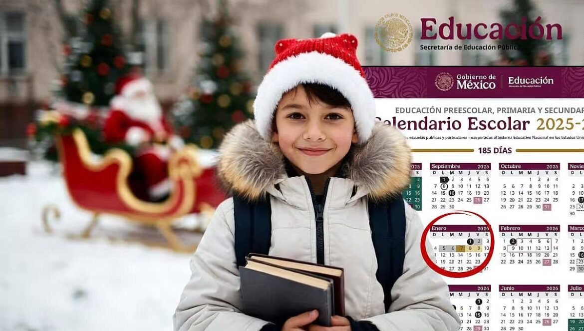 Vacaciones de invierno SEP 2025-2026