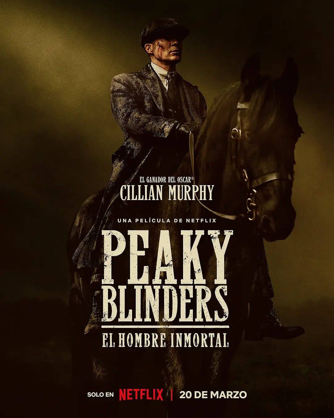 Póster oficial de la película Peaky Blinders El hombre inmortal