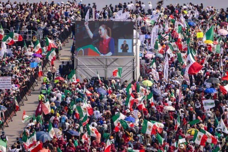 Sheinbaum discurso 4T celebra 7 años