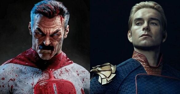 Omni man vs Homelander peleando con todos sus poderes fr1 – RevuTJ