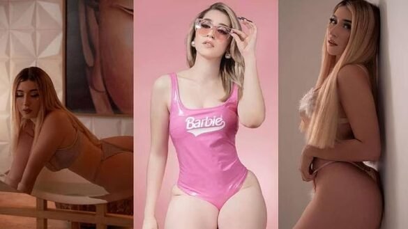Maestra viral en TikTok Alejandra Trillo grabando video y llega a onlyfan