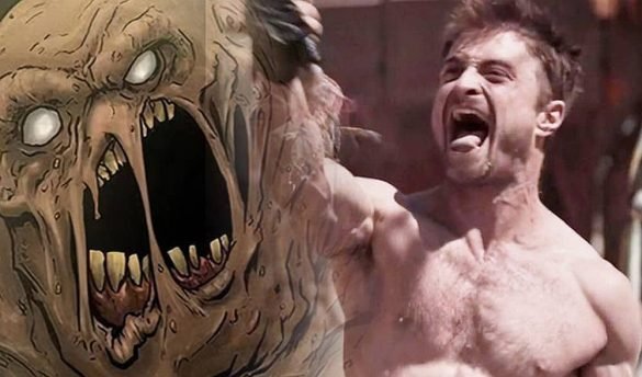 Clayface en DC Radcliffe para el villano de terror