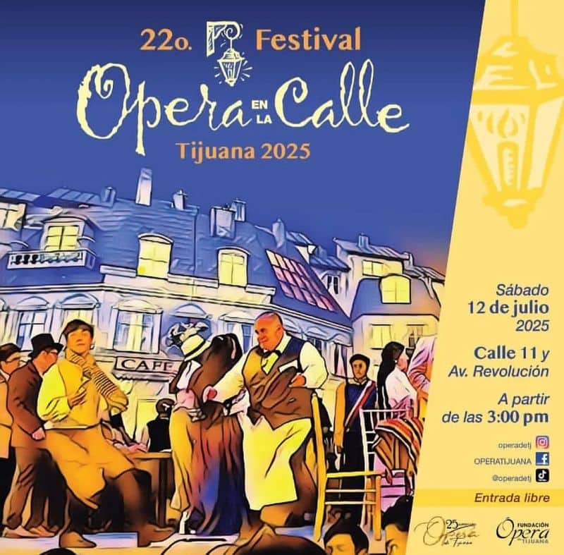 Festival Ópera en la Calle Tijuana 2025