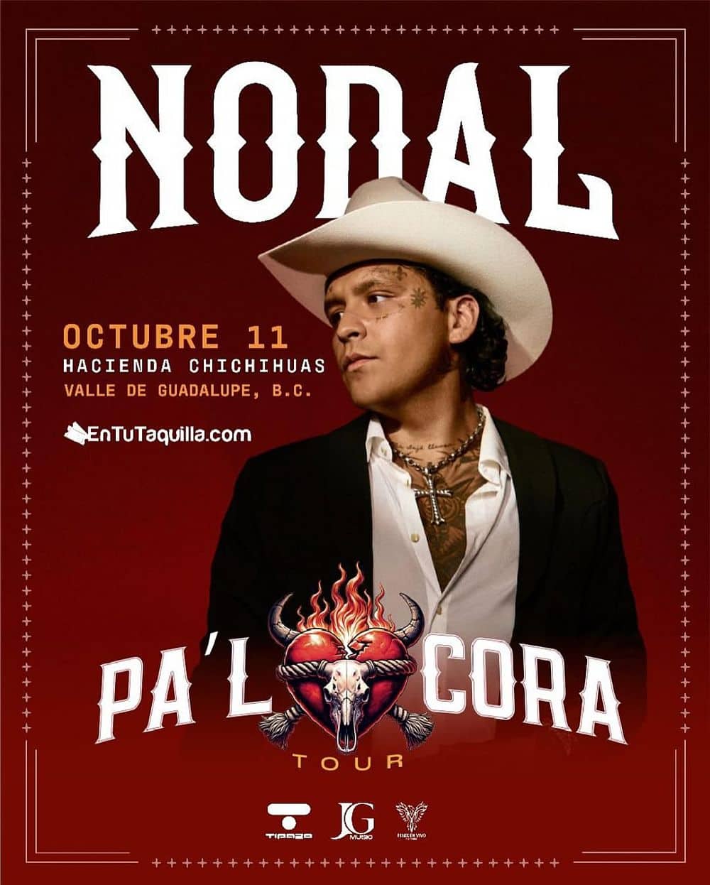 Christian Nodal en Valle de Guadalupe 2025