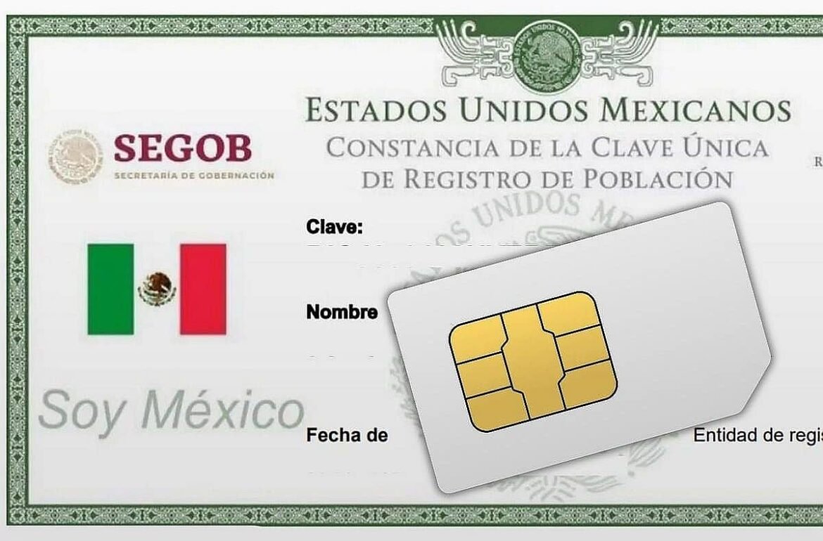 Registro celular 2025 México CURP líneas nuevas