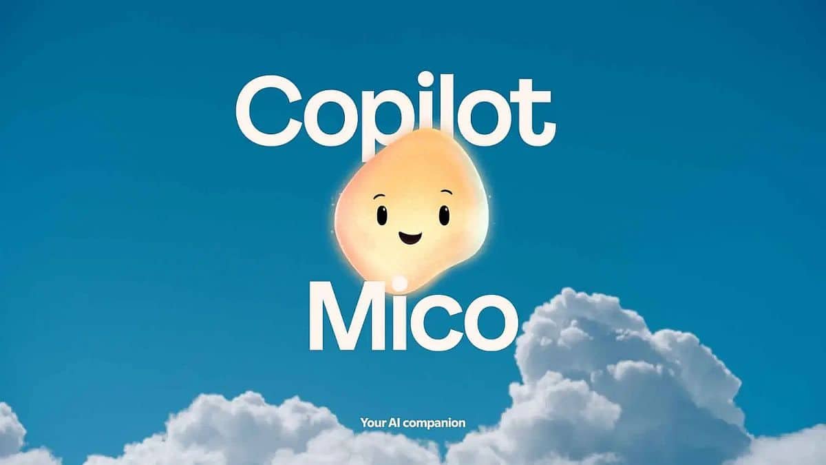 Mico asistente con IA expresivo de Microsoft