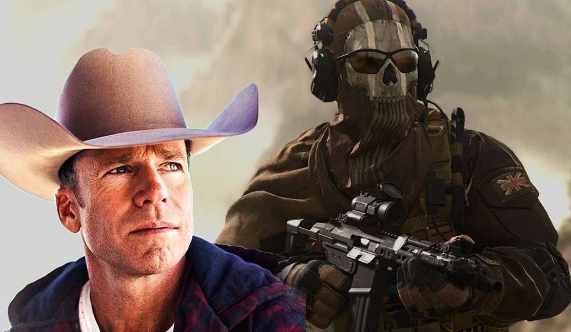 Taylor Sheridan en rodaje de serie de Paramount