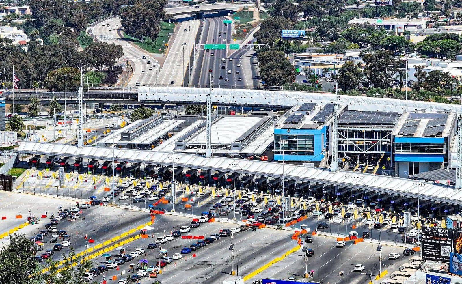 Nuevo acceso Sentri en Tijuana sobre la calle Segunda