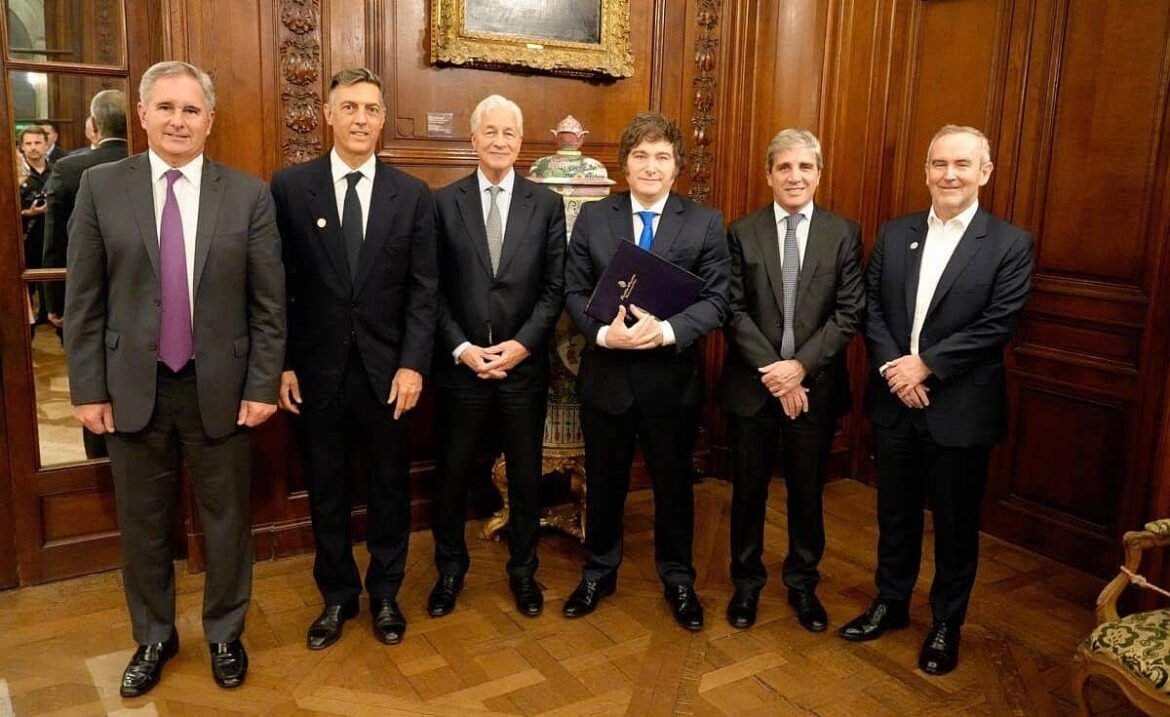 Sede central de JP Morgan en Nueva York afectando economía argentina