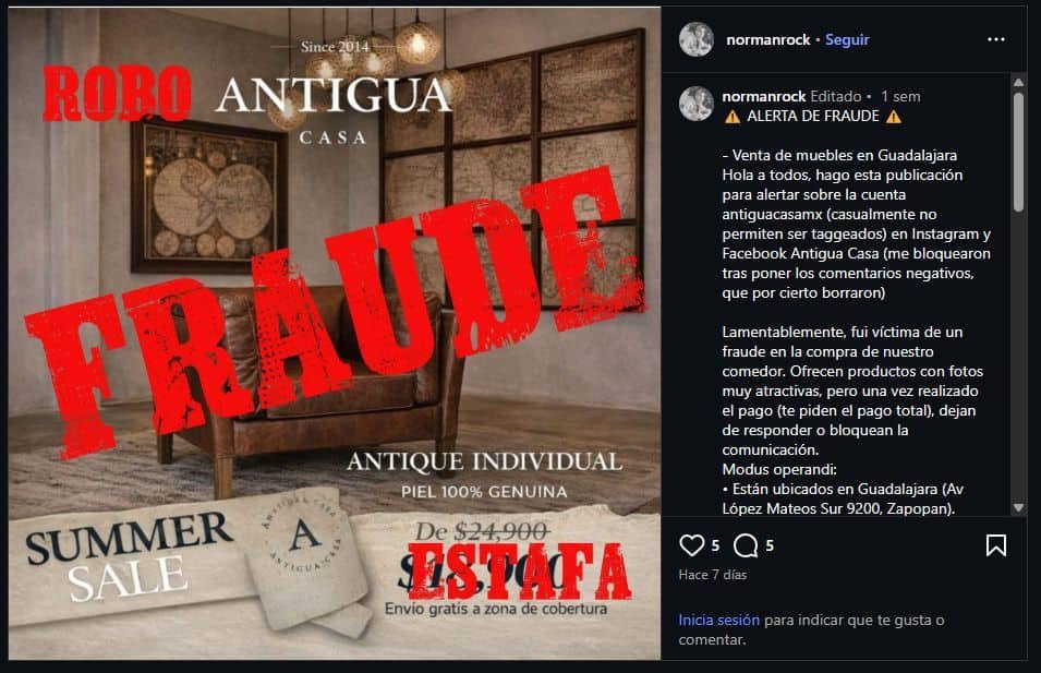 Antigua Casa Review Google