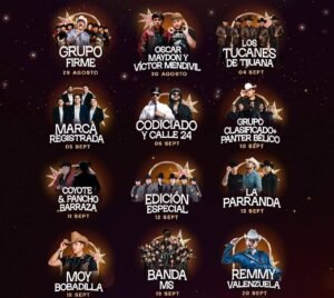 Palenque Feria Nacional de Tijuana 2026 cartelera completa y precios